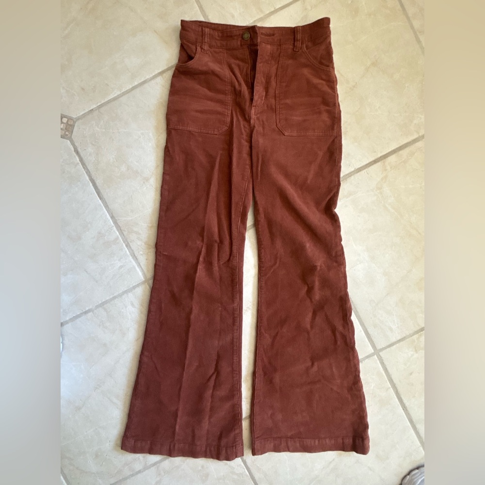 ROLLA'S Terracotta Corduroy Pants